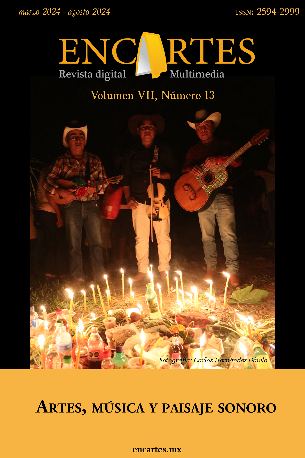 					Ver Vol. 7 Núm. 13 (2024): Artes, música y paisaje sonoro
				